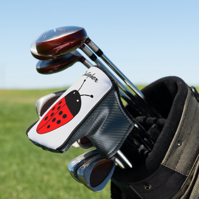 Marienkäfer Design Golf Headcover (In Situ)