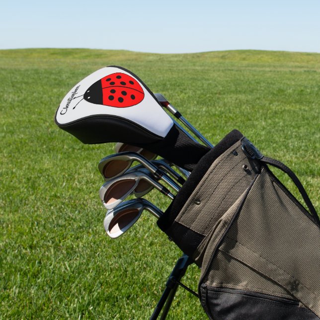 Marienkäfer Design Golf Headcover (In SItu)