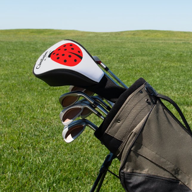 Marienkäfer-Design Golf Headcover (In SItu)
