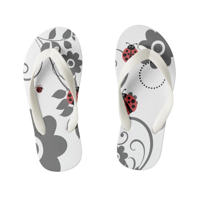 Marienkäfer individuelle Flip Flops (Fußbett)