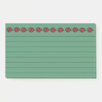 Marienkäfer Jumbo Post It Notizen