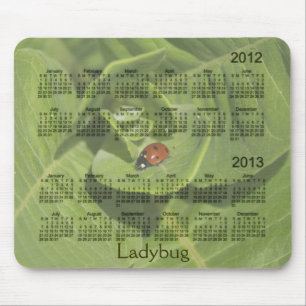Marienkäfer-Kalender 2012-2013 Mousepad