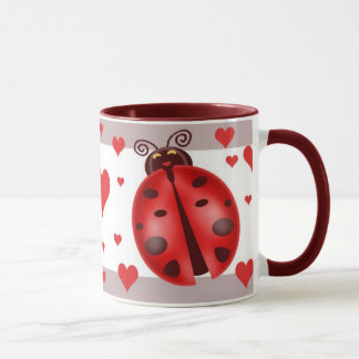 Marienkäfer-Kunst-Tasse Tasse