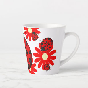 Marienkäfer-Latte-Tasse Milchtasse