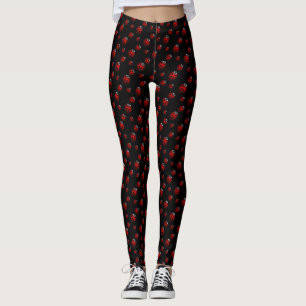 Marienkäfer-Leggings-niedliche Leggings