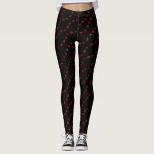 Marienkäfer Leggings Süße Marienkäfer Kunst Stretc