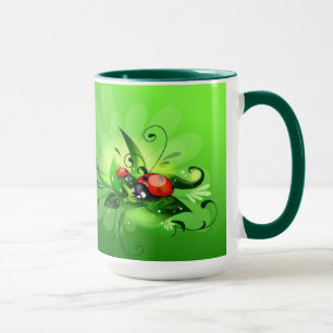 Marienkäfer-Marienkäfer-Tasse Tasse
