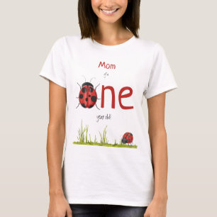 Marienkäfer-Mom-Shirt T-Shirt