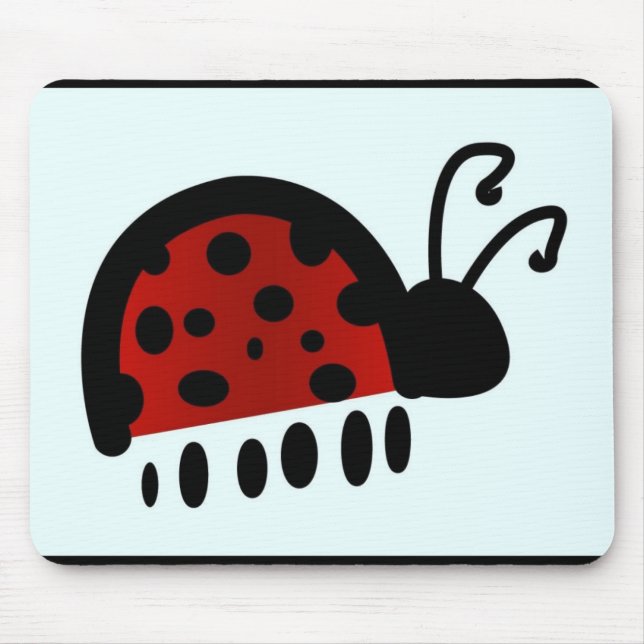 Marienkäfer Mousepad (Vorne)