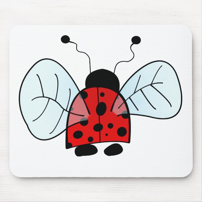 Marienkäfer Mousepad (Vorne)