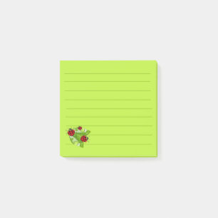 Marienkäfer-Post-It-Notizen Post-it Klebezettel