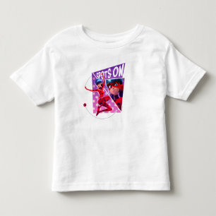 Marienkäfer Punkte Auf Lila Grafik Kleinkind T-shirt