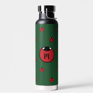 Marienkäfer-Punkte Trinkflasche