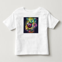 Marienkäfer-Roller-Disco-T-Shirt