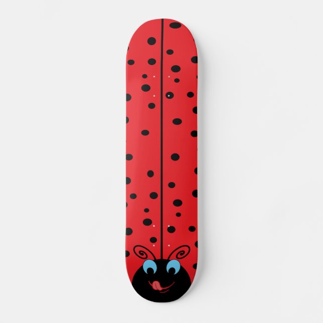 Marienkäfer Skateboard (Vorderseite)