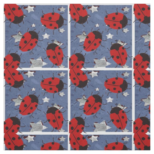 Marienkäfer Stoff (Muster)