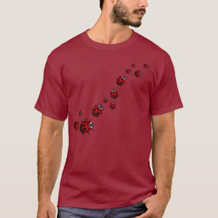Marienkäfer-T - Shirt-Marienkäfer-UnisexShirts T-Shirt