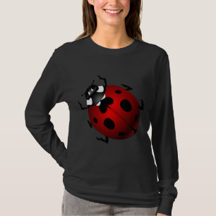 Marienkäfer-T-Shirts für Damen, Marienkäfer-Shirts T-Shirt