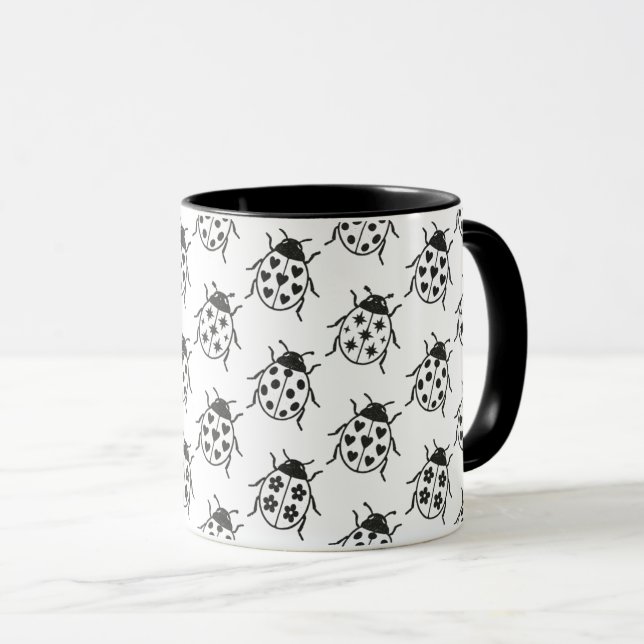 Marienkäfer Tasse (VorderseiteRechts)