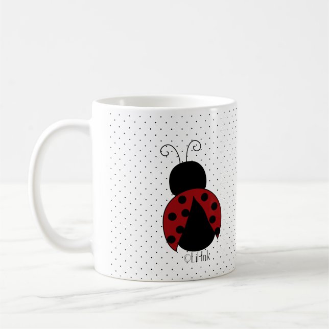 Marienkäfer-Tasse Kaffeetasse (Links)