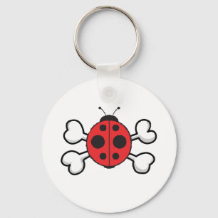 Marienkäfer Totenkopf Schlüsselanhänger