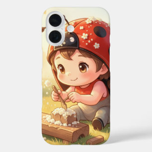 Marienkäfer und das verborgene Nektarkönigreich iPhone 16 Hülle