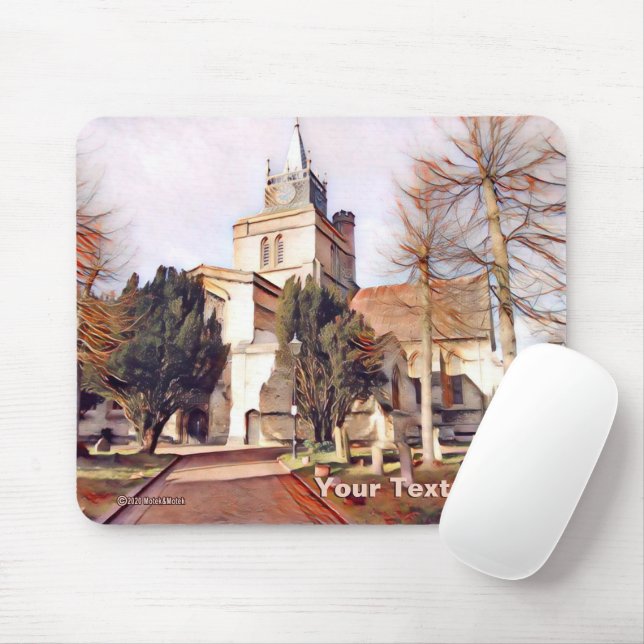 Marienkirche - Aylesbury Mousepad (Mit Mouse)