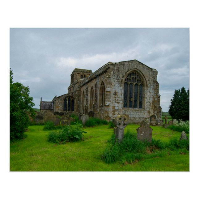 Marienkirche, Leake North Yorkshire Heritage Poster (Vorderseite)
