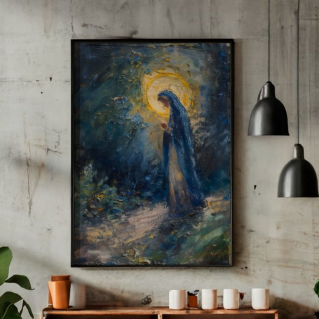Marienreligiös-Impressionismus Fotodruck (Von Creator hochgeladen)