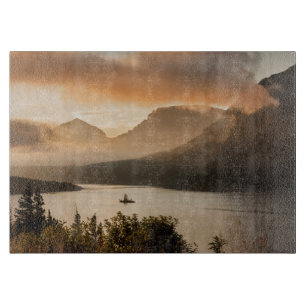 Mariensee  Glacier National Park, Montana Schneidebrett