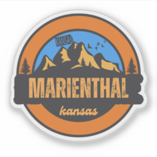 Marienthal, Kansas Aufkleber