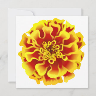 Marigold Blume Einladung