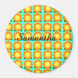 Marigold Blume Magnet