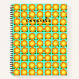 Marigold Blume Notizbuch