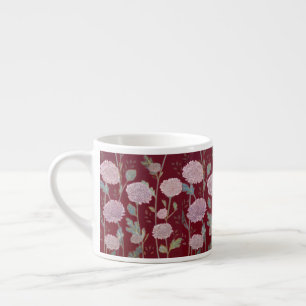 Marigold Blume Pattern Tee Cup Espressotasse