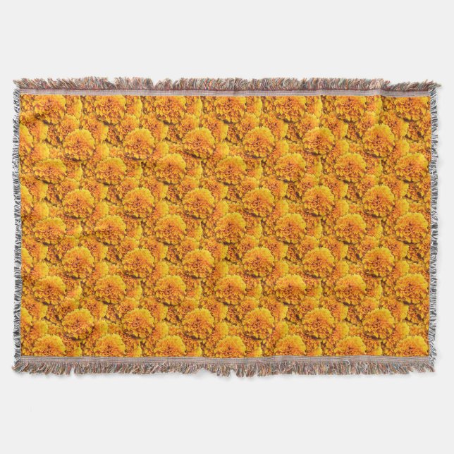 Marigold-Bouquet, goldgelb Decke (Vorderseite)