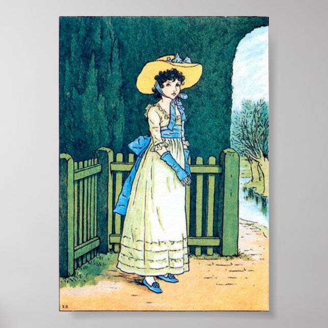 Marigold Garten, Kate Greenaway Poster (Vorne)