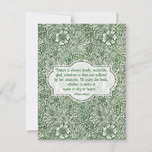 Marigold pattern - William Morris Postkarte