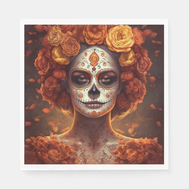 Marigold Spirit Serviette (Vorderseite)