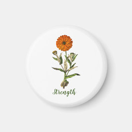 Marigold Stärke Inspiration Magnet