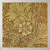 Marigold William Morris Blume Pattern