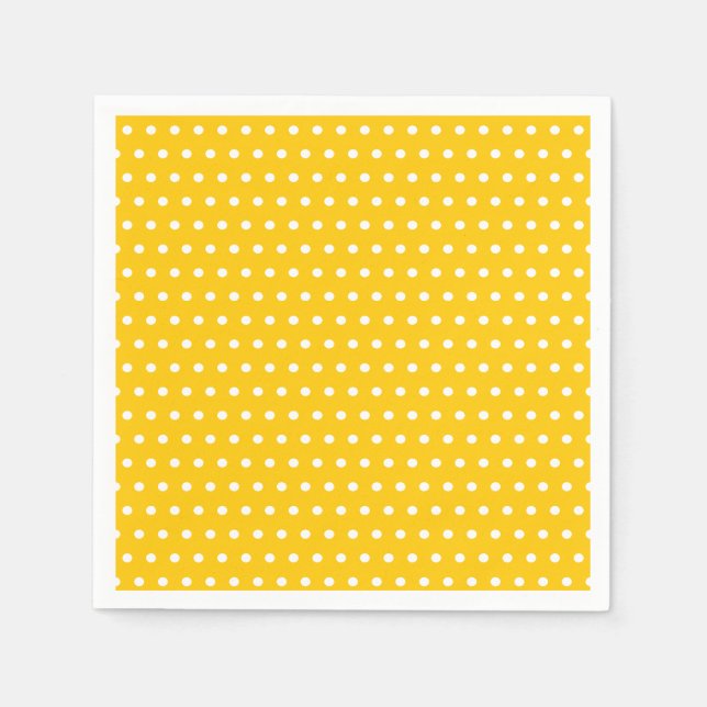 Marigold Yellow Serviette (Vorderseite)