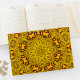 Marigolds Gelb und Vintages Kaleidoskop Gästebuch (InSitu)