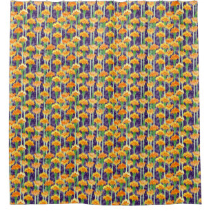 Marigolds und Mondbalken Duschvorhang