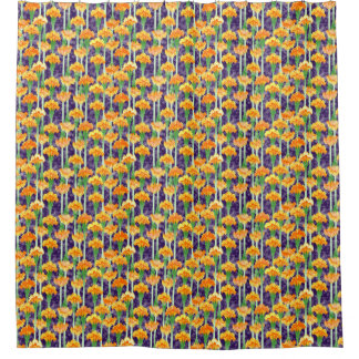 Marigolds und Mondbalken Duschvorhang
