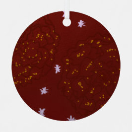 Marigolds with Stars Ornament Aus Metall