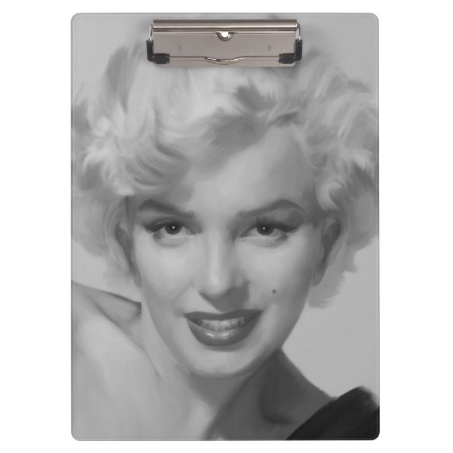 Marilyn der Blick Klemmbrett (Vorderseite)