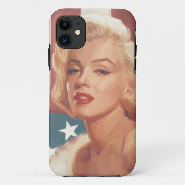 Marilyn-Flagge Case-Mate iPhone Hülle (Rückseite)