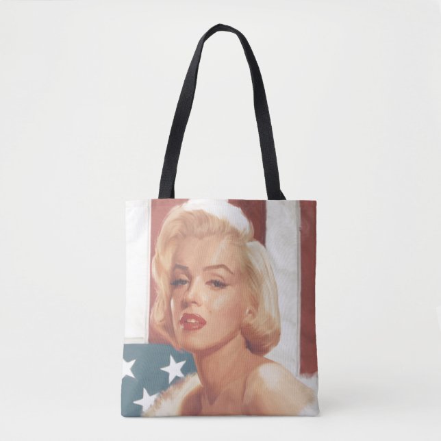 Marilyn-Flagge Tasche (Vorderseite)