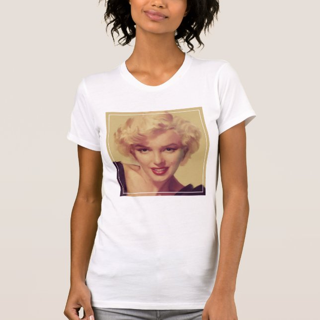 Marilyn im Schwarzen T-Shirt (Vorderseite)